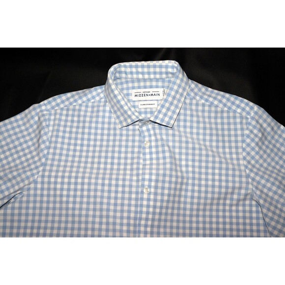 Mizzen + Main Leeward Standard Fit Mens Long Sleeve Button Front Shirt Size‎ XL - Picture 4 of 9